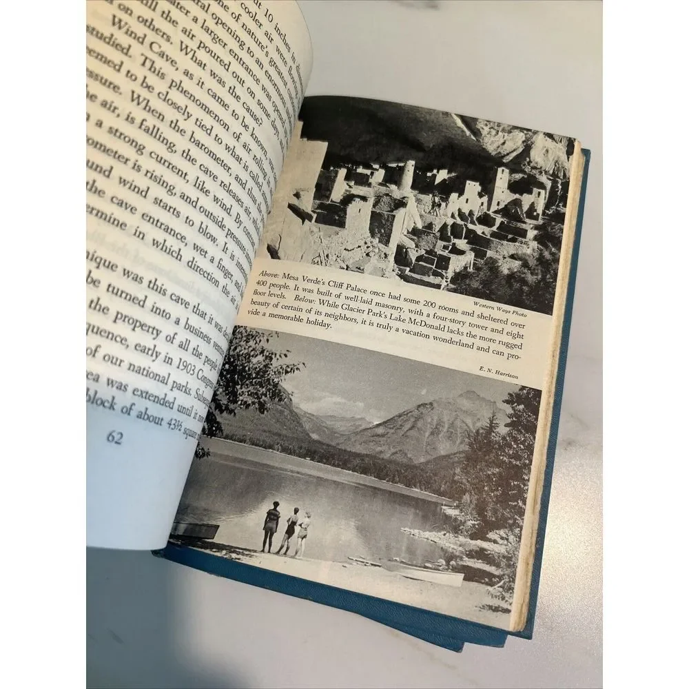 Lot 3 VTG The Real Book Children's 1950s Readers Space/national Parks/submarines